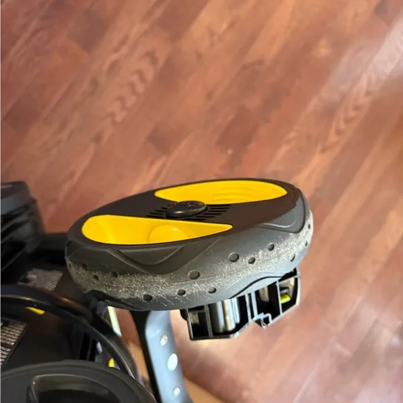 Doona Infant Car Seat & Stroller in Black with Yellow Accents - Picture 5 of 9